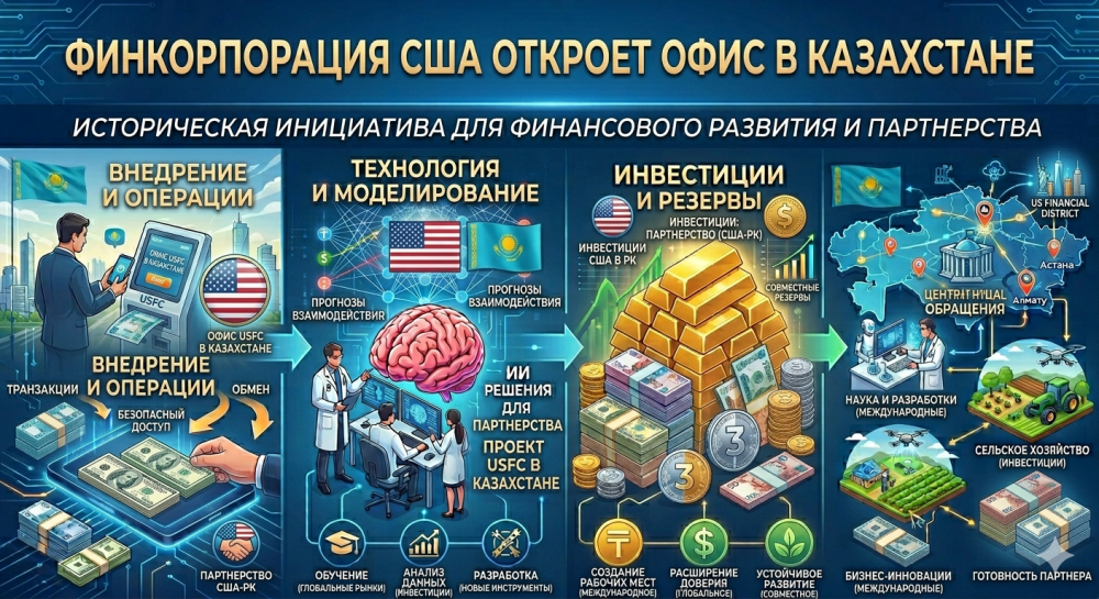 Финкорпорация США откроет офис в Казахстане
