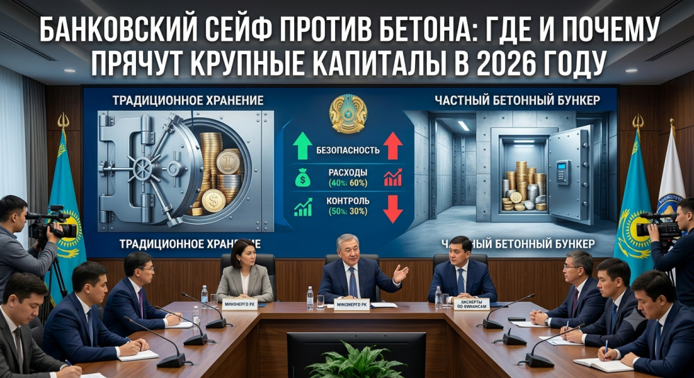 Банковский сейф против бетона: где и почему прячут крупные капиталы в 2026 году