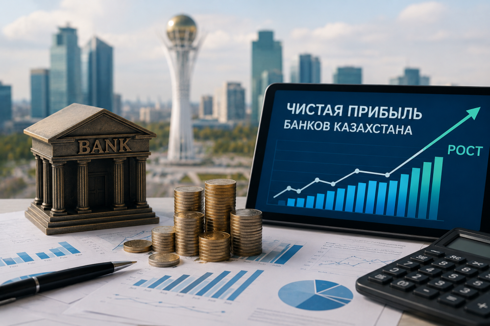 От убытков к росту: как за семь лет изменилась чистая прибыль банков Казахстана. Инфографика  