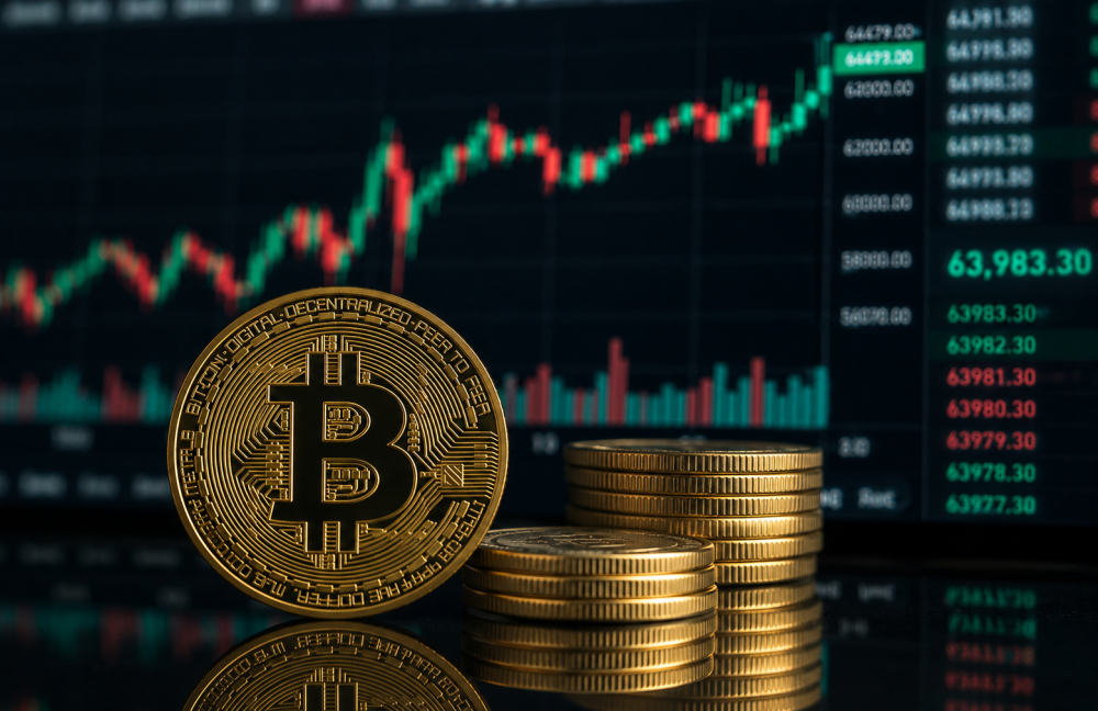 Биткоин вырос до 2-недельного максимума на фоне сохранения Bernstein цели в $150 000