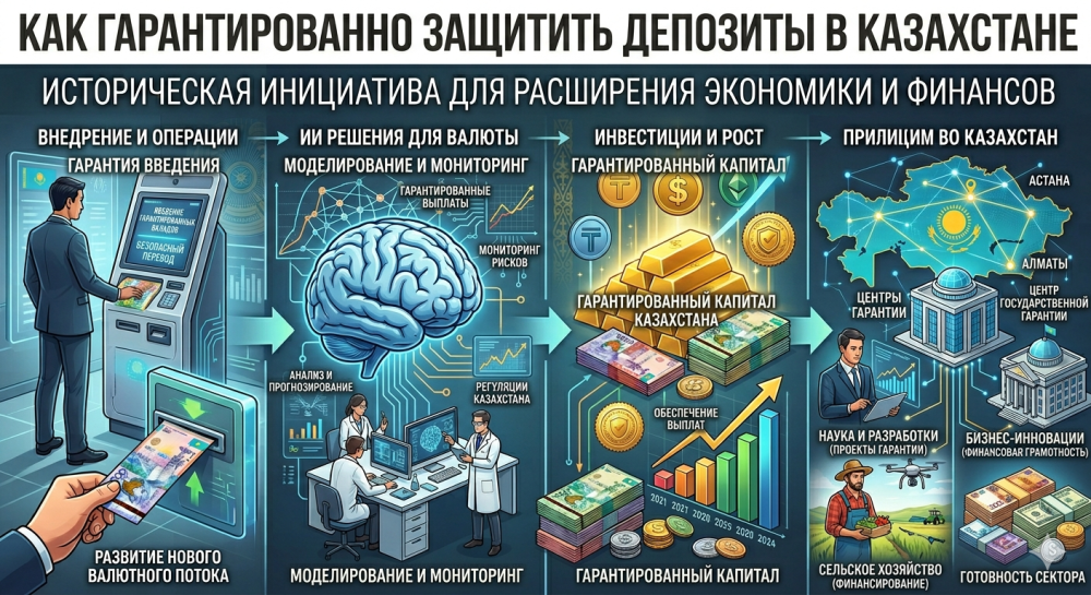 Как гарантированно защитить депозиты в Казахстане