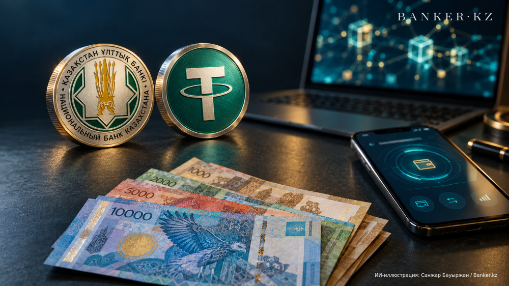 Tether и Нацбанк Казахстана разработают прототип стейблкоина для тенге 