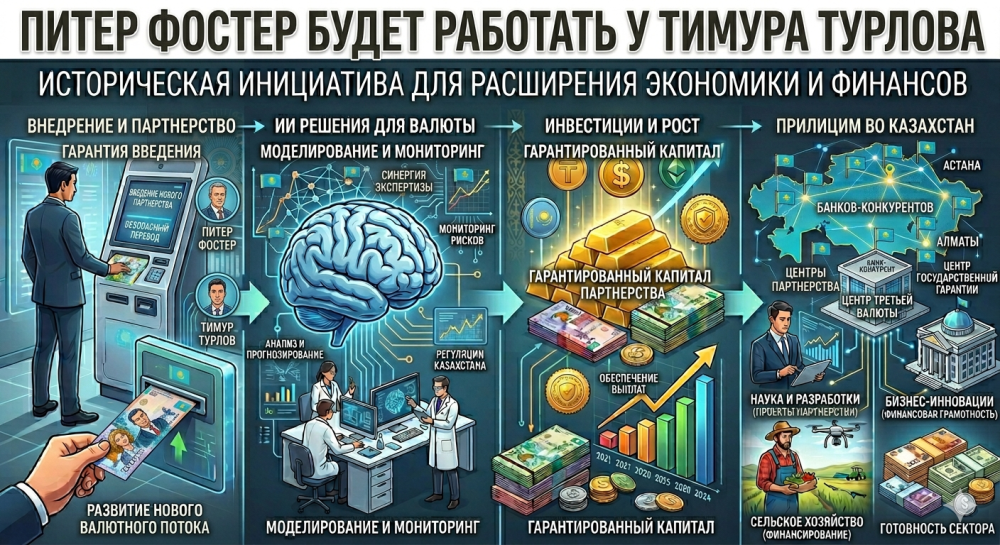 Питер Фостер будет работать у Тимура Турлова