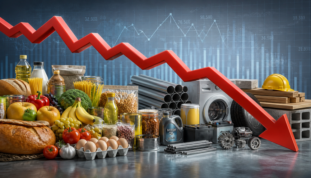 Годовая инфляция замедлилась до 10,6%