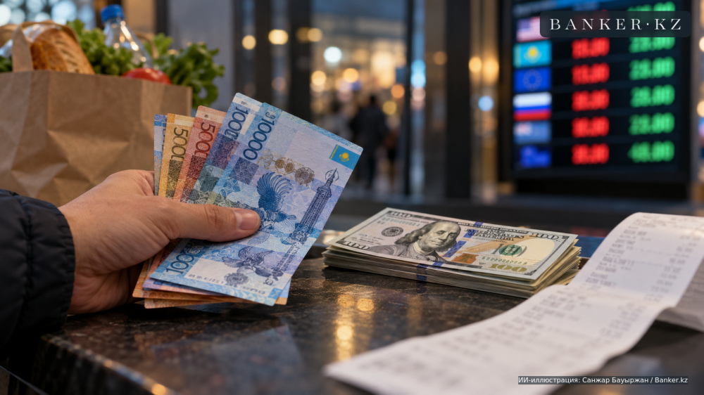 Доллар вернулся к 447: за неделю +15 тенге и −8. Почему курс важнее для ваших ожиданий цен, чем официальная инфляция