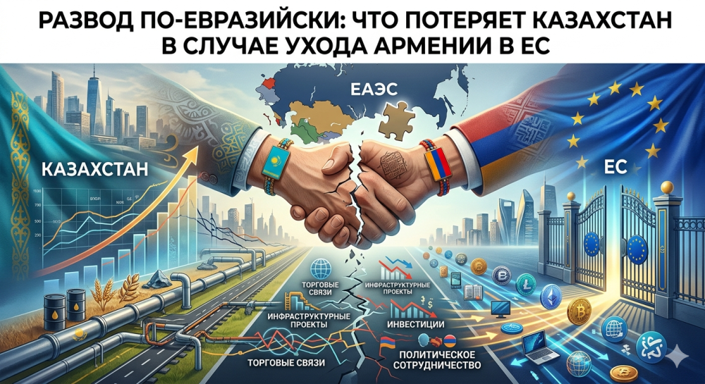Развод по-евразийски: что потеряет Казахстан в случае ухода Армении в ЕС