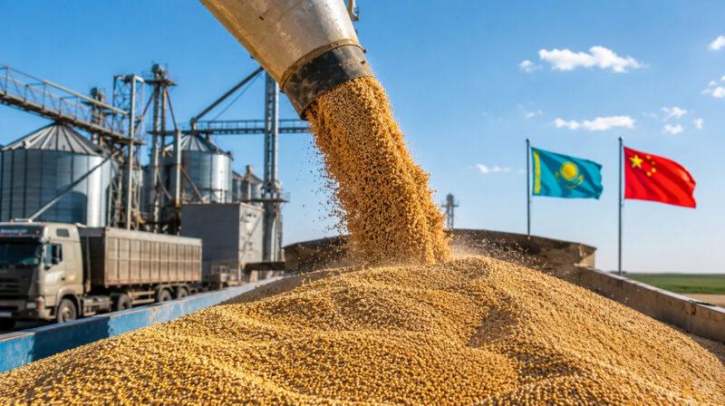 Казахстан резко нарастил объем экспорта агропродукции в Китай в 2026 году