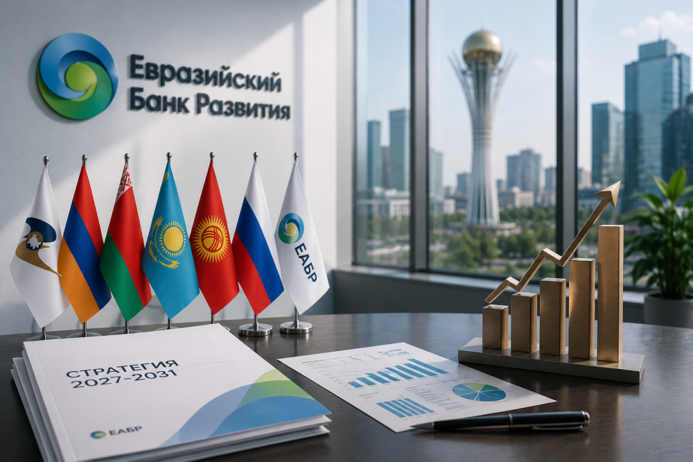 ЕАБР утвердил стратегию 2027-2031: Казахстан остается крупнейшим портфелем банка