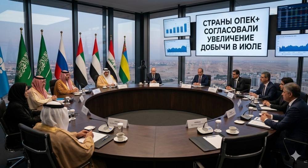 Страны ОПЕК+ согласовали увеличение добычи в июле