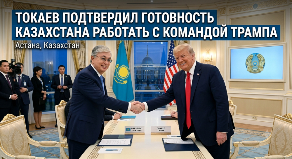 Токаев подтвердил готовность Казахстана работать с командой Трампа