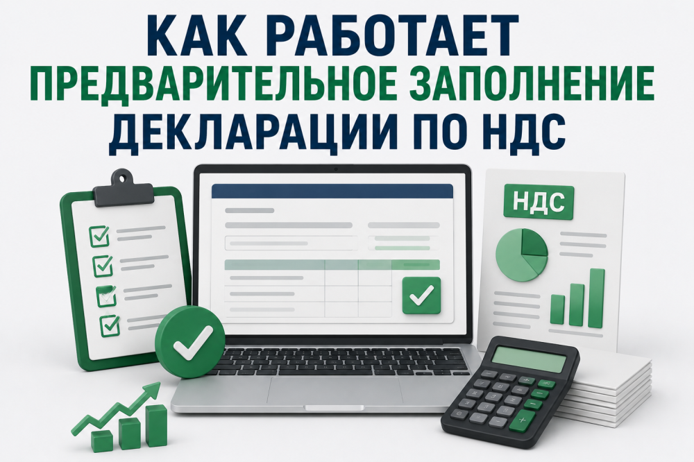 Как работает предварительное заполнение декларации по НДС
