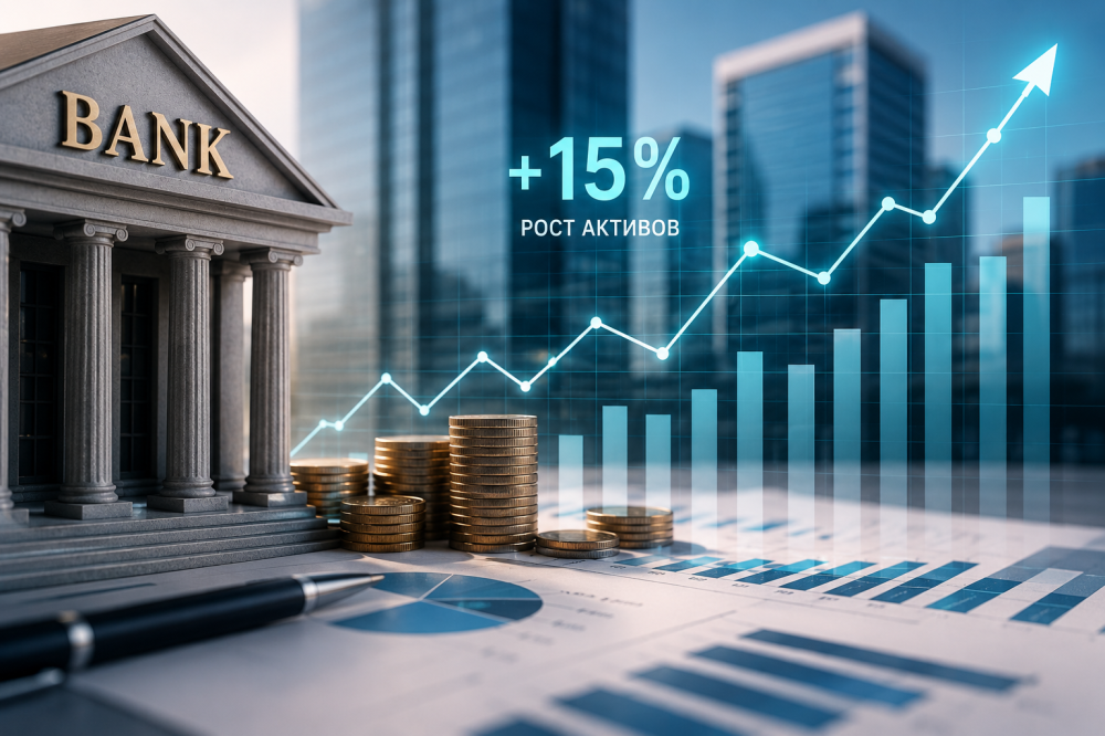 Активы банков Казахстана выросли на 15% 