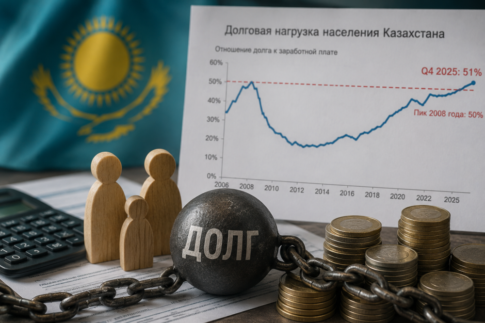 Долги казахстанцев превысили уровень предкризисного 2008 года — Всемирный банк