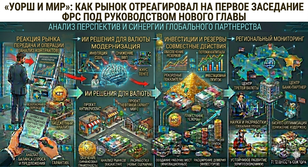 «Уорш и мир»: как рынок отреагировал на первое заседание ФРС под руководством нового главы