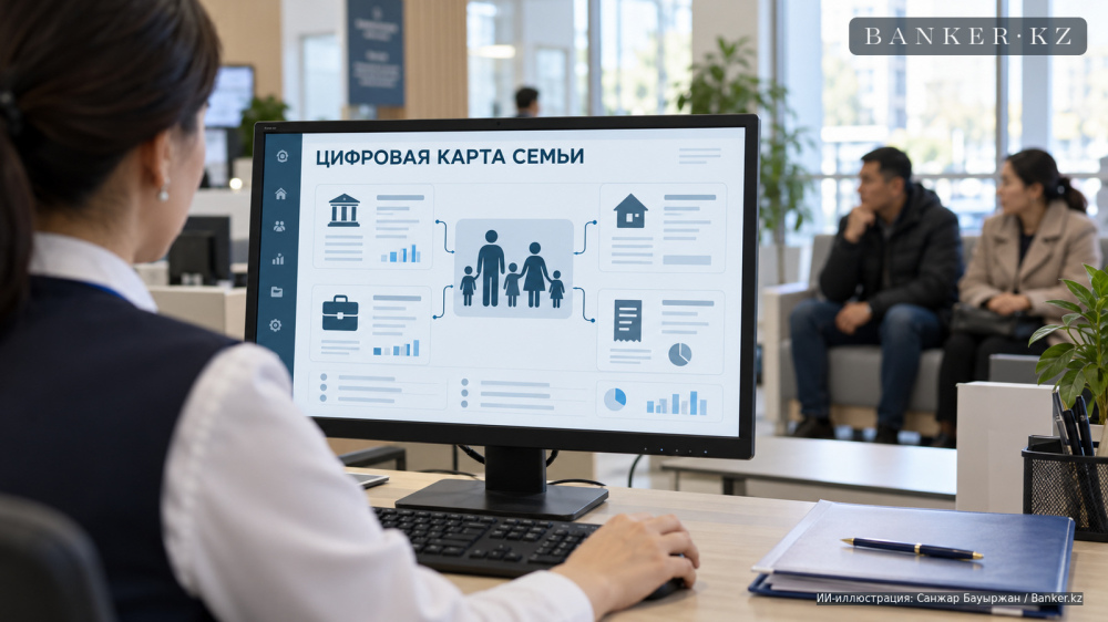 Госорганы и банки должны объединить базы данных о материальном положении семей в Казахстане до 1 декабря   