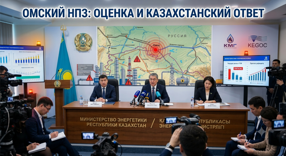 Казахстан предупредили о последствиях удара по Омскому НПЗ