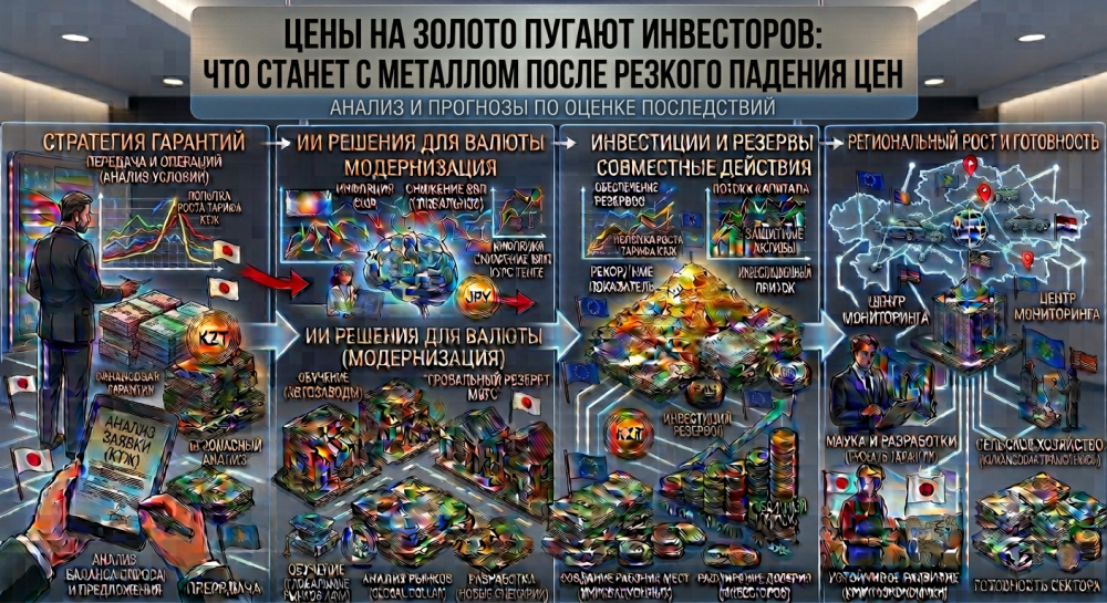 Цены на золото пугают инвесторов: что станет с металлом после резкого падения цен