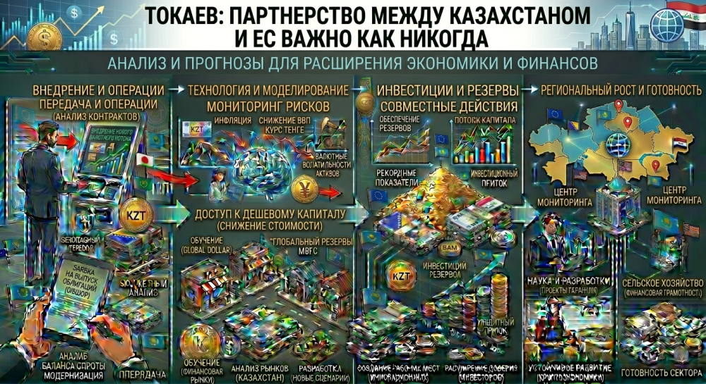 Токаев: Партнерство между Казахстаном и ЕС важно как никогда