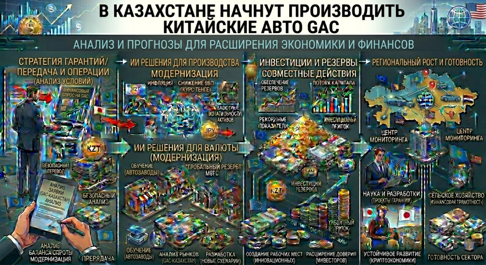 В Казахстане начнут производить китайские авто GAC