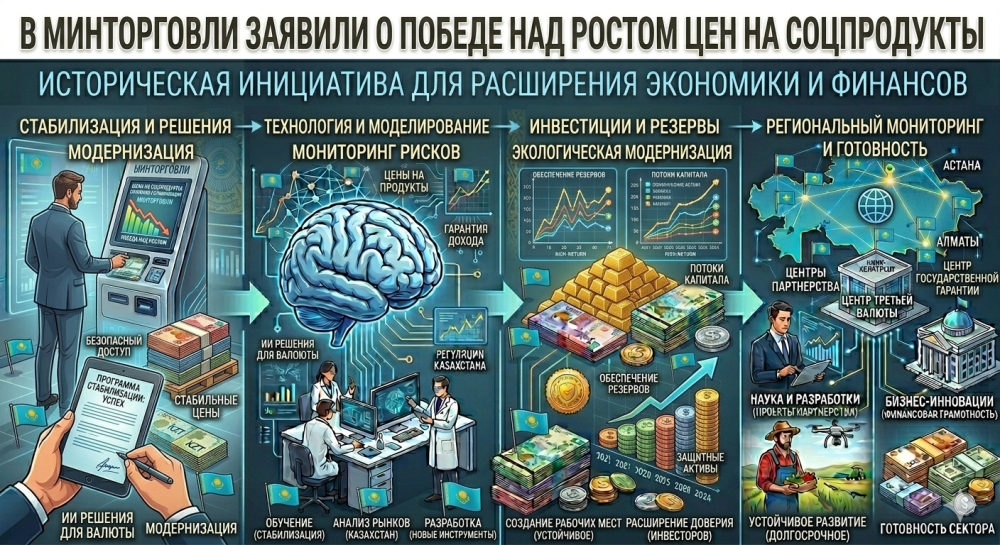 В минторговли заявили о победе над ростом цен на соцпродукты
