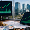 Индекс KASE у максимумов: капитализация рынка акций выросла на 21% с начала года